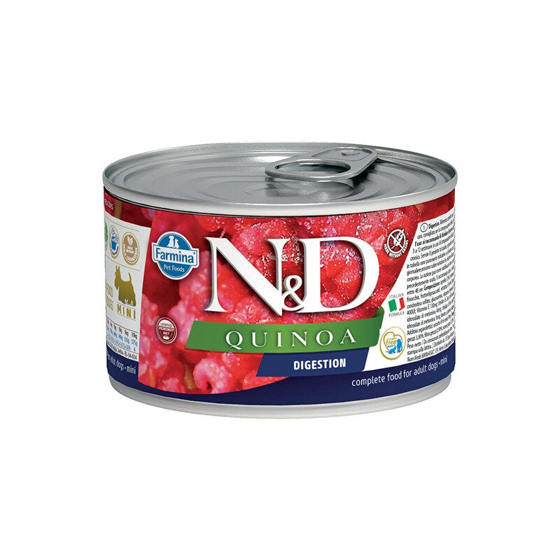 Farmina Natural & Delicious Quinoa Mini Digestion Per Cani Adulti 140g-1