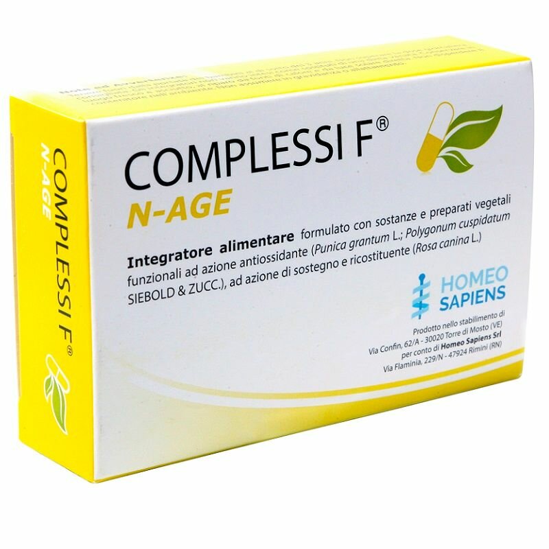 Complessi F N-Age integratore antiossidante 30 compresse-1
