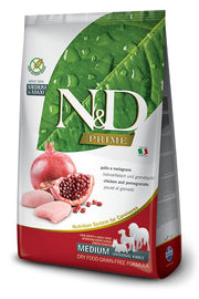Farmina N&D Prime Pollo E Melograno Cani Adulti Medium Universal Kibble Sacco 12kg-2