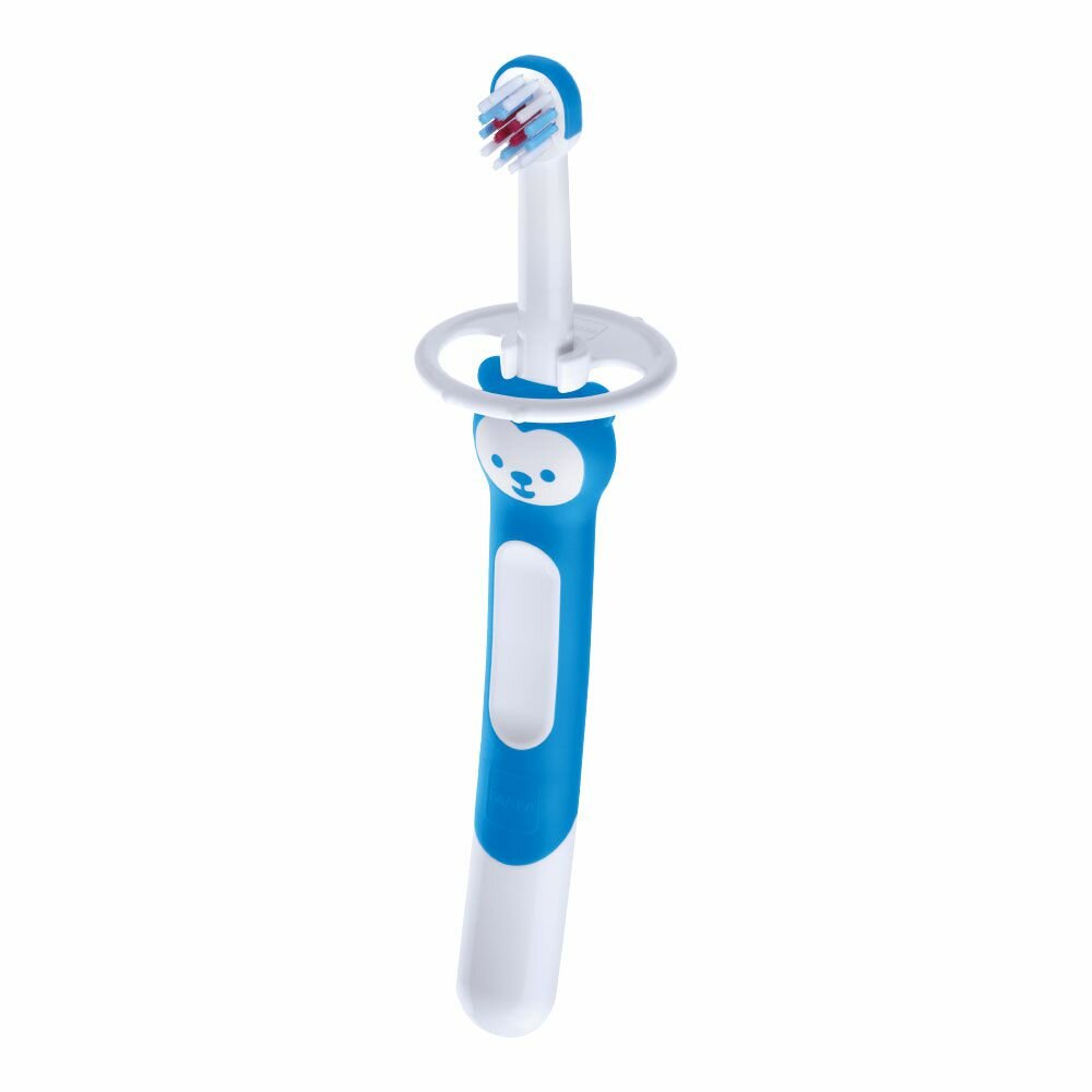 Mam Training Brush spazzolino per bambini colore azzurro 5+ mesi-2