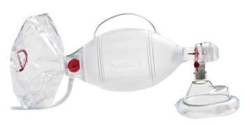 Pallone per Rianimazione Ambu Monouso Completo di Maschera e Reservoir-0