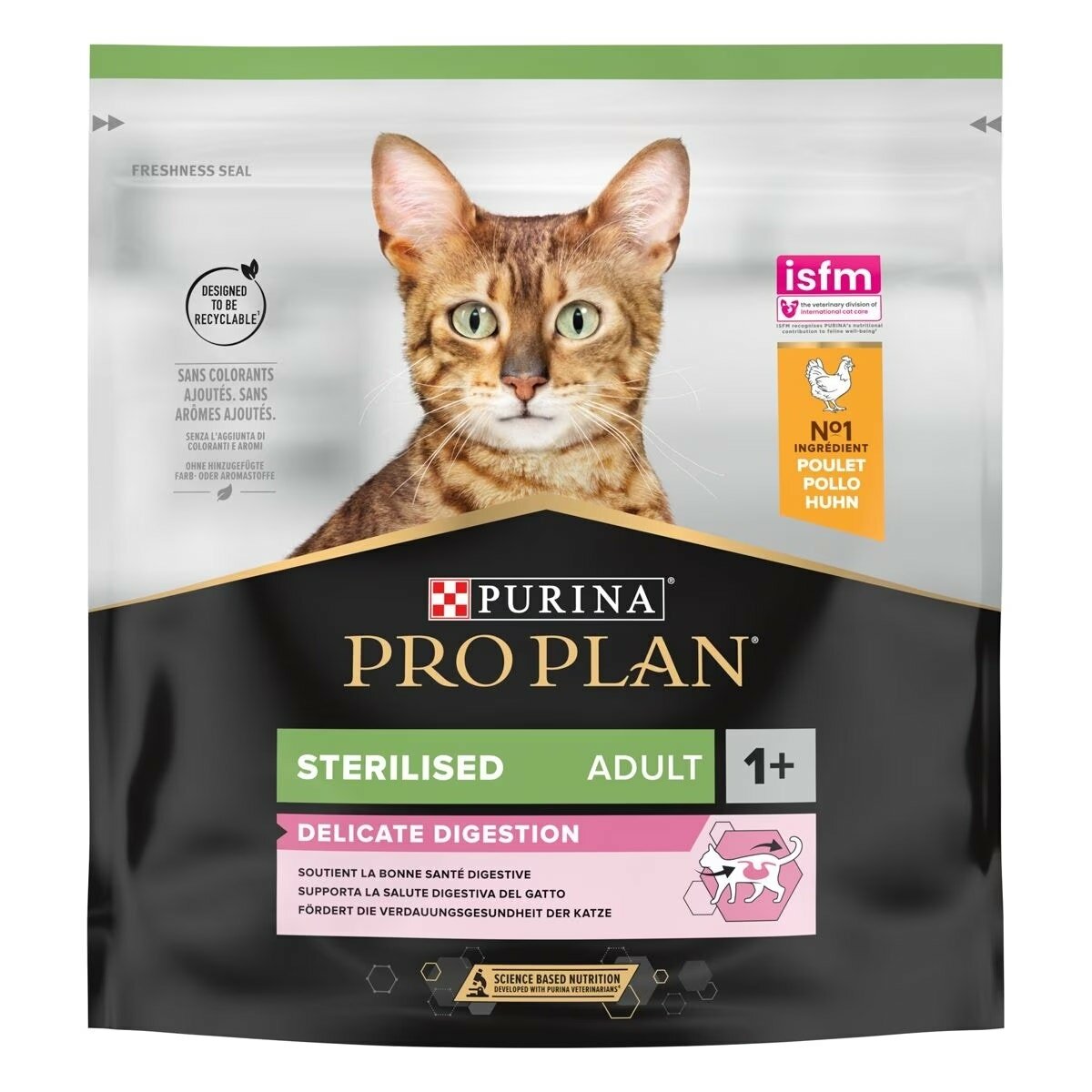 Purina Pro Plan Dc Sterilized Optigest Cibo Secco Con Pollo Gatti Adulti Bustina 400g-2