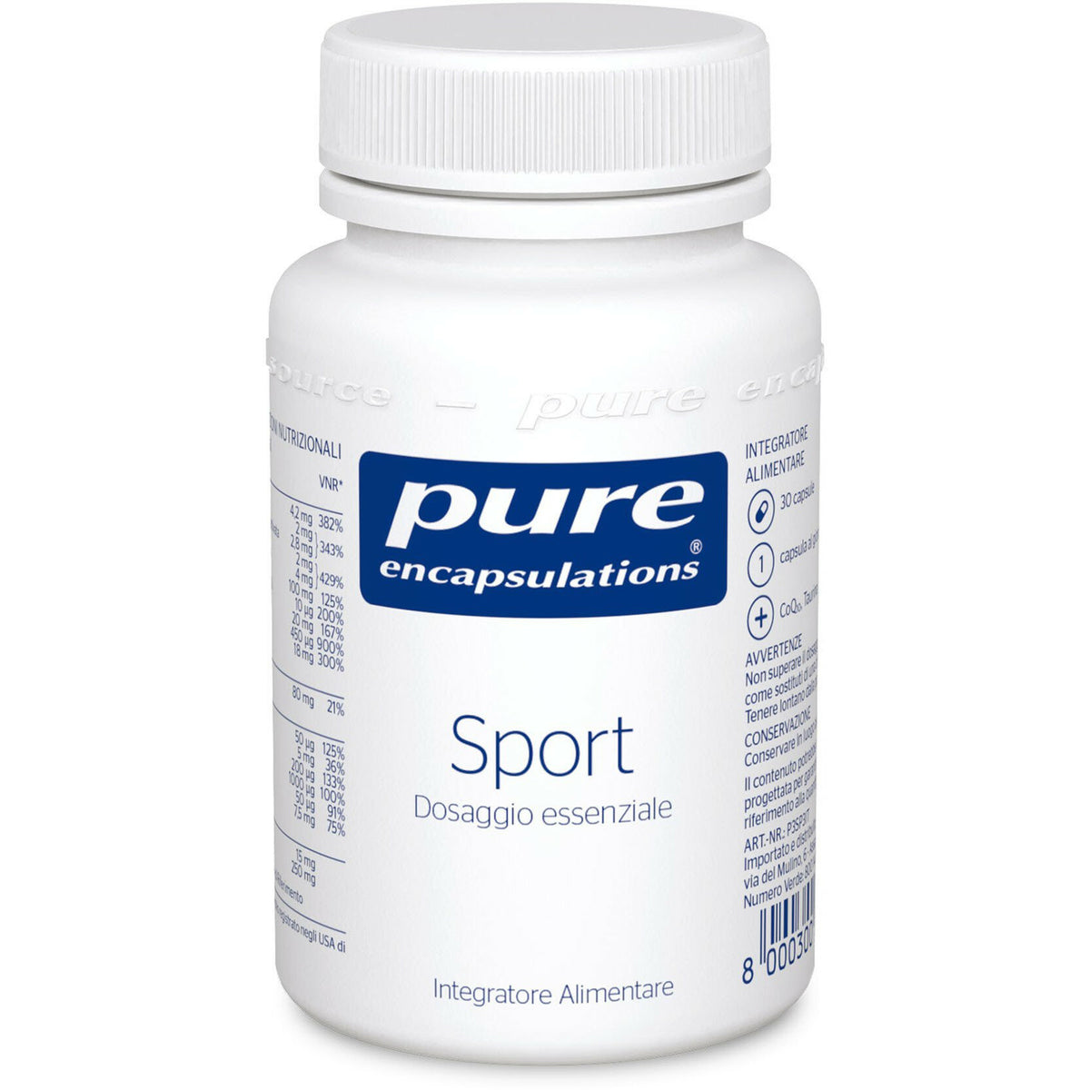Pure Encapsulations Sport 30 Capsule-3
