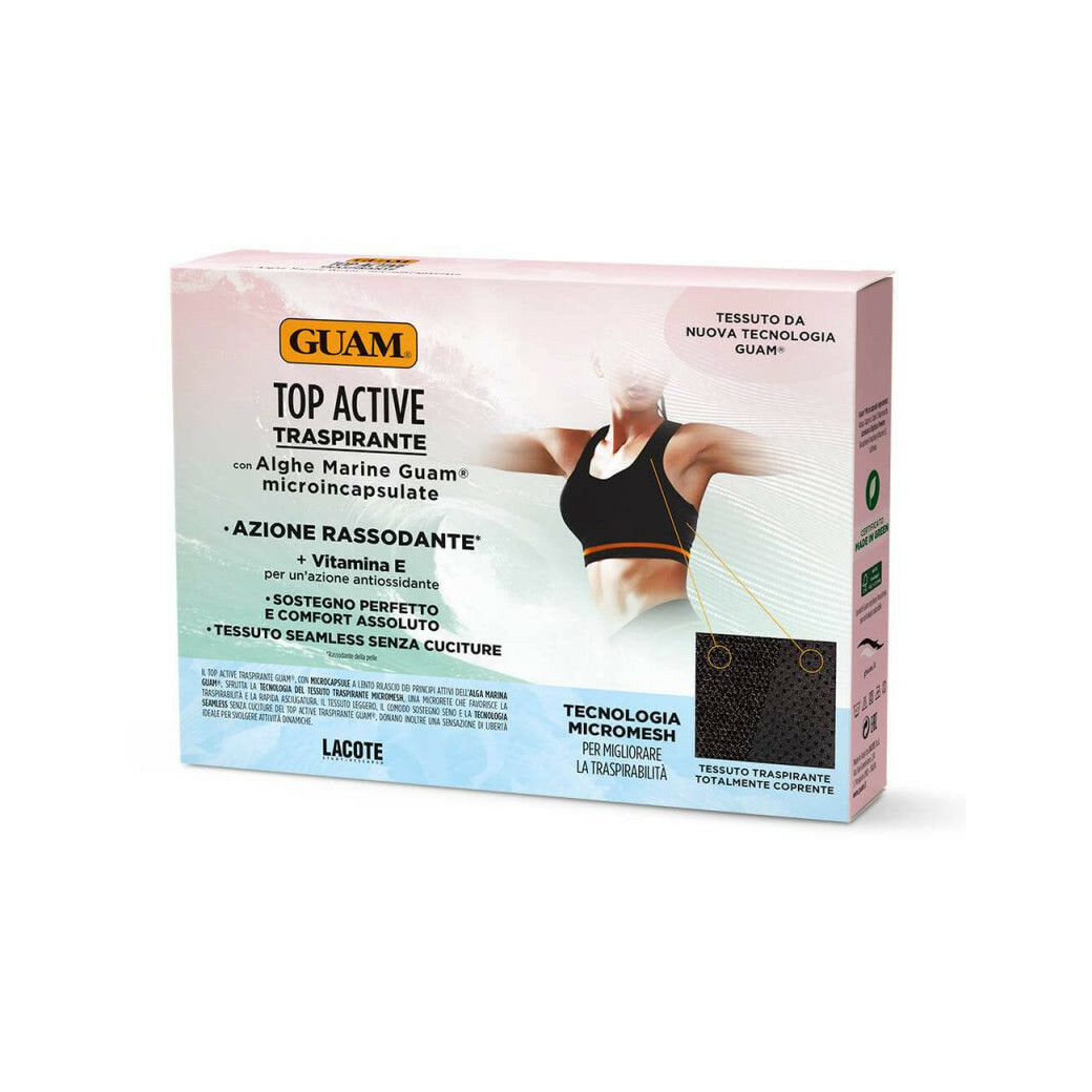 Guam Top Active Traspirante con Alghe Marine Guam microincapsulate taglia L-XL colore nero-1