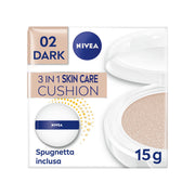 Nivea Q10 Plus Anti-age 3in1 Skin Care Cushion Dark 15 ml Crema Viso Colorata Anti-età Fp15-7