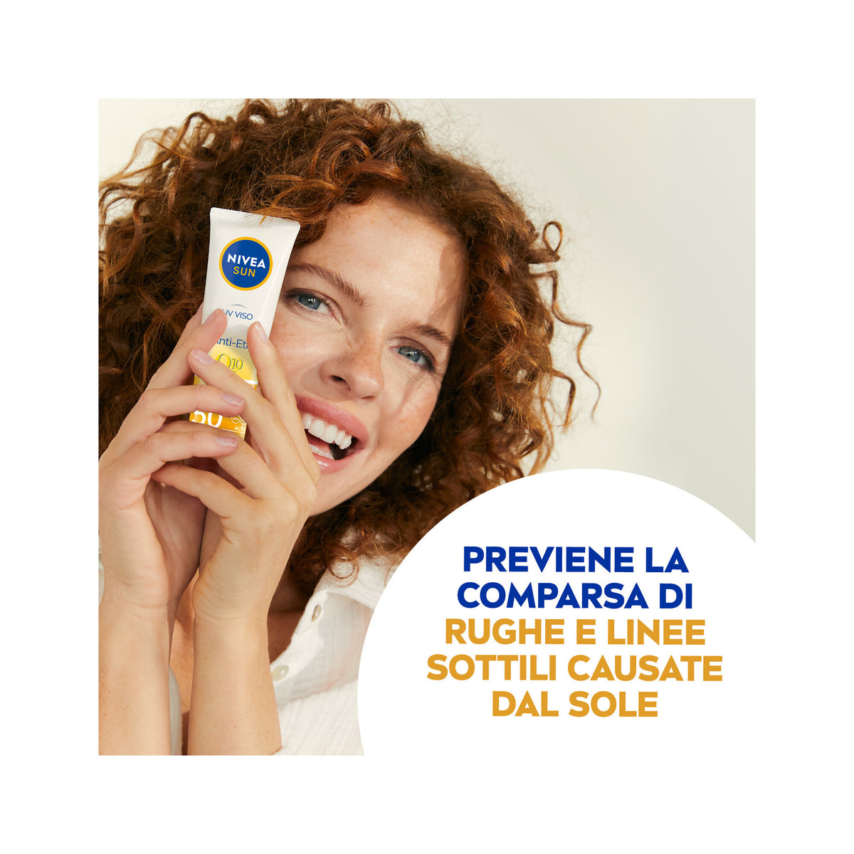 Nivea Sun Uv Viso Anti-età Fp50 50ml Crema Solare Viso Antirughe E Antimacchie Con Coenzima Q10-5