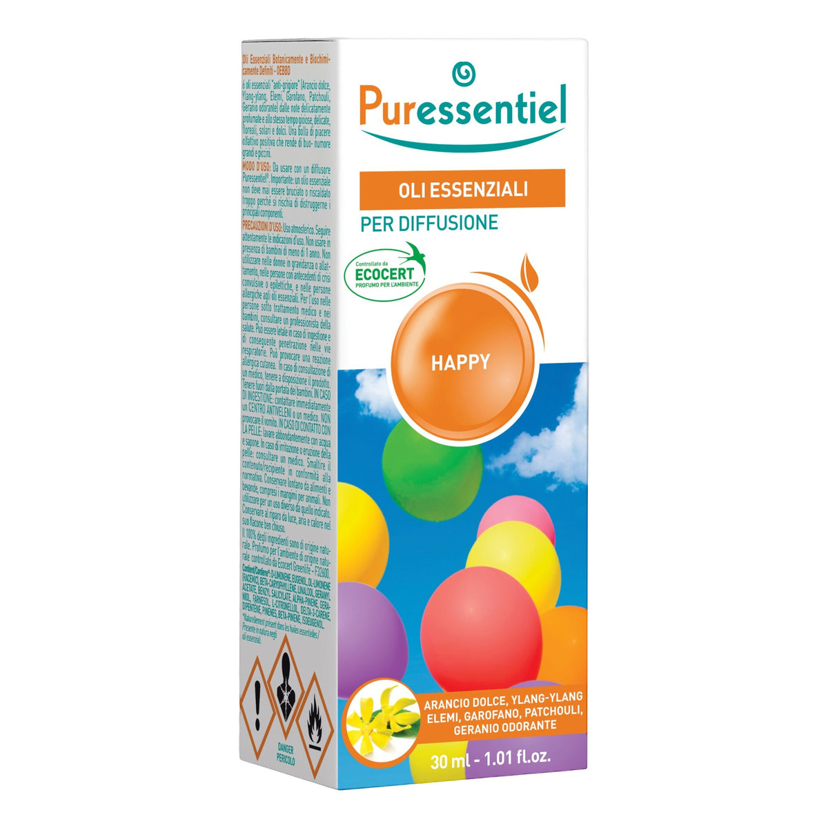 Puressentiel Happy Olio Essenziale per diffusione 30ml-3