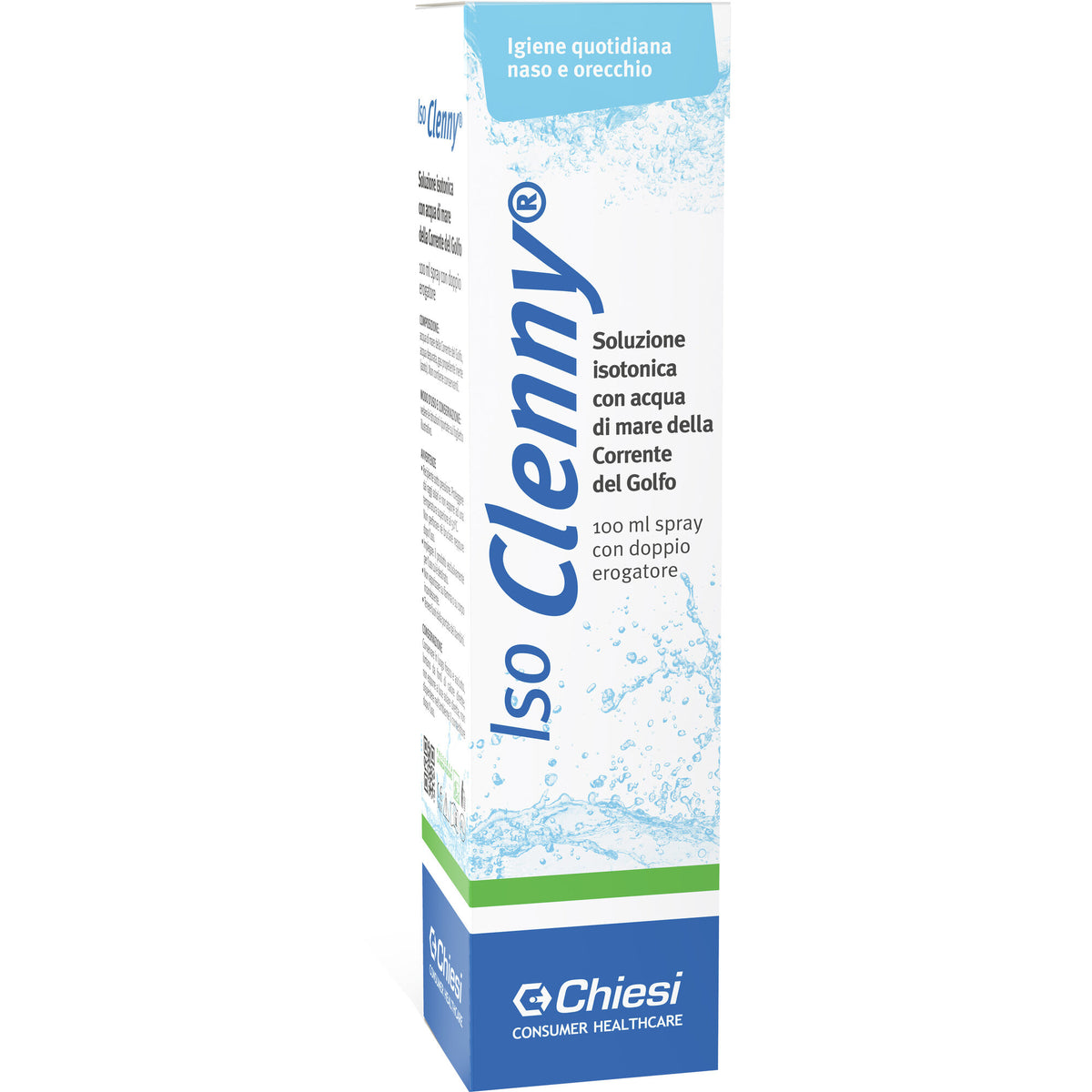 Iso Clenny Spray soluzione isotonica per igiene di naso e orecchio 100ml-2