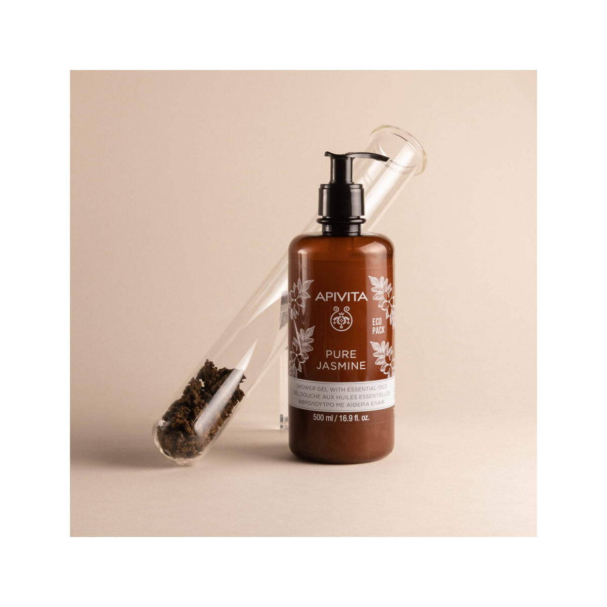 Apivita Pue Jasmine Shower Gel gel doccia 500ml-6