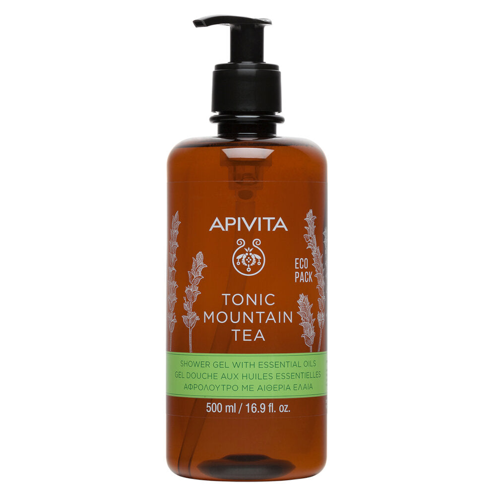 Apivita Tonic Mountain Tea Shower Gel gel doccia 500ml-2