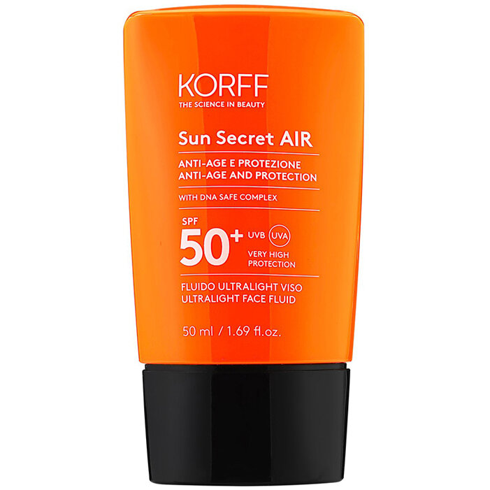 Korff Sun Secret AIR SPF50+ Fluido Ultralight Viso 50ml-2