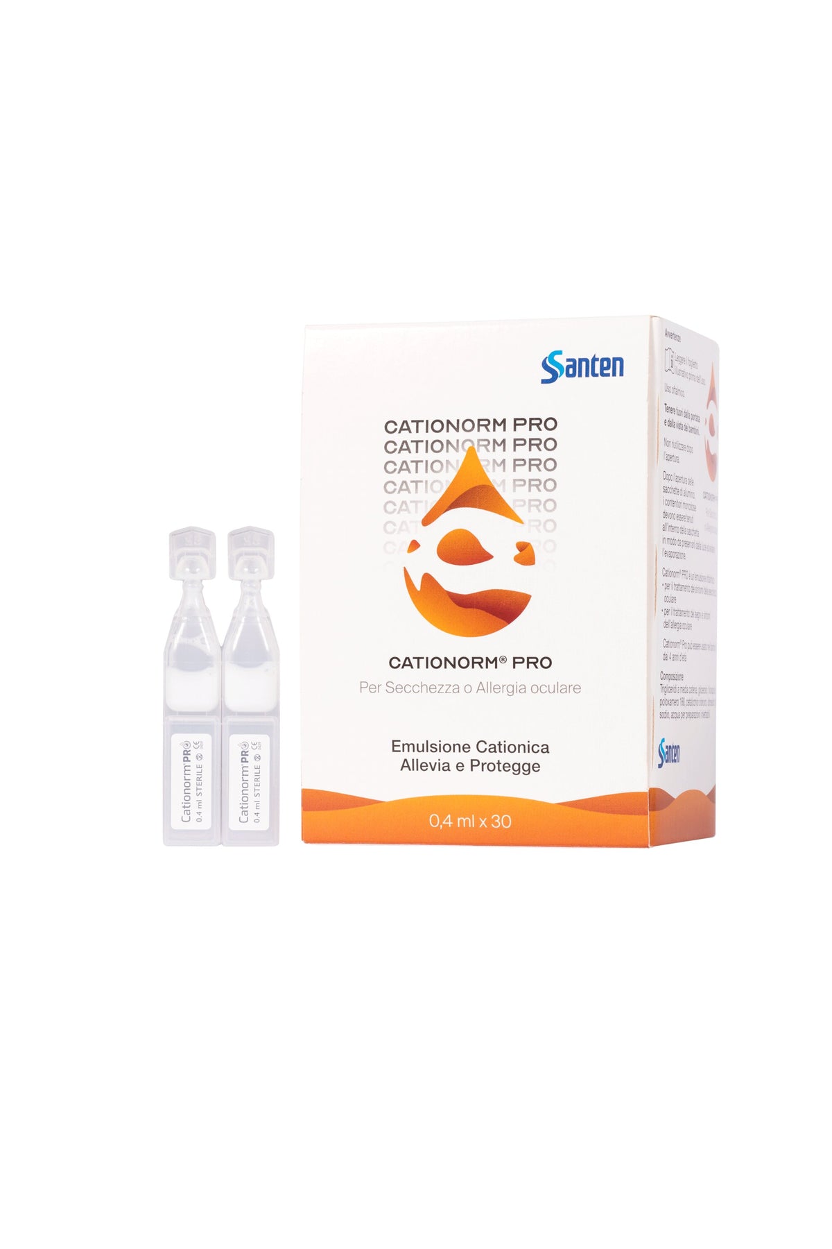 Cationorm pro emulsione oftalmica 30 monodose da 0,4ml-2