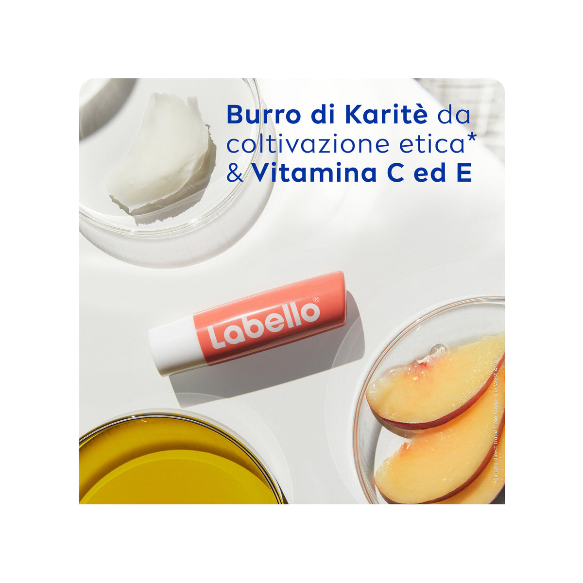 Labello Peach Shine Burrocacao Labbra Colorato E Idratante All'aroma Di Pesca 4,8g-4