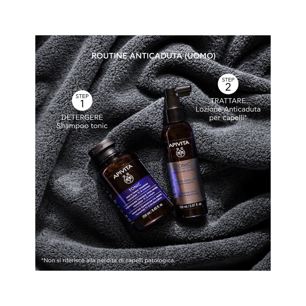 Apivita Shampoo Tonificante Uomo Hippophae TC/Rosemary 250ml-5