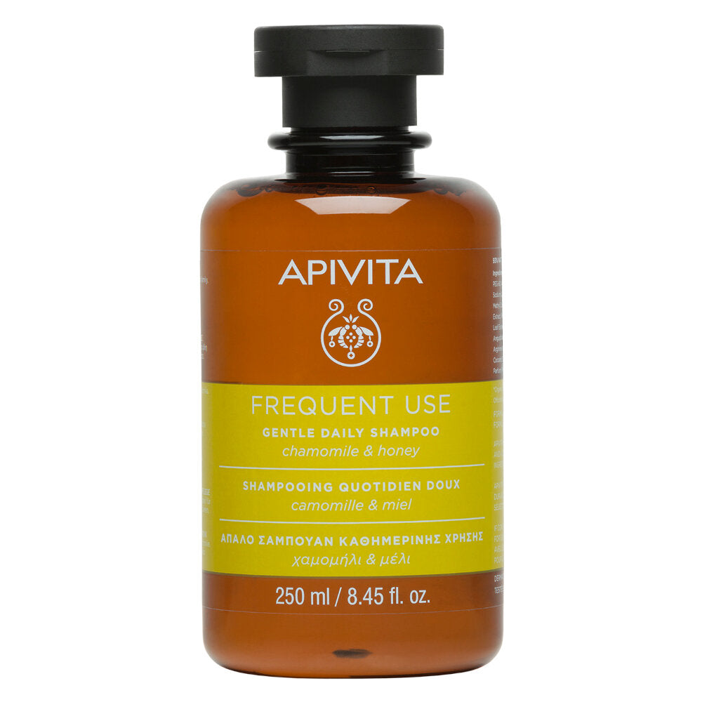 Apivita Shampoo Delicato Uso Frequente Miele/Camomilla 250ml-1