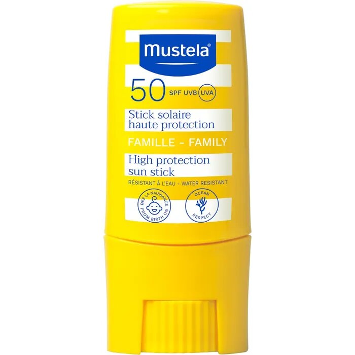 Mustela Stick Solare SPF50 viso e labbra 9ml-2