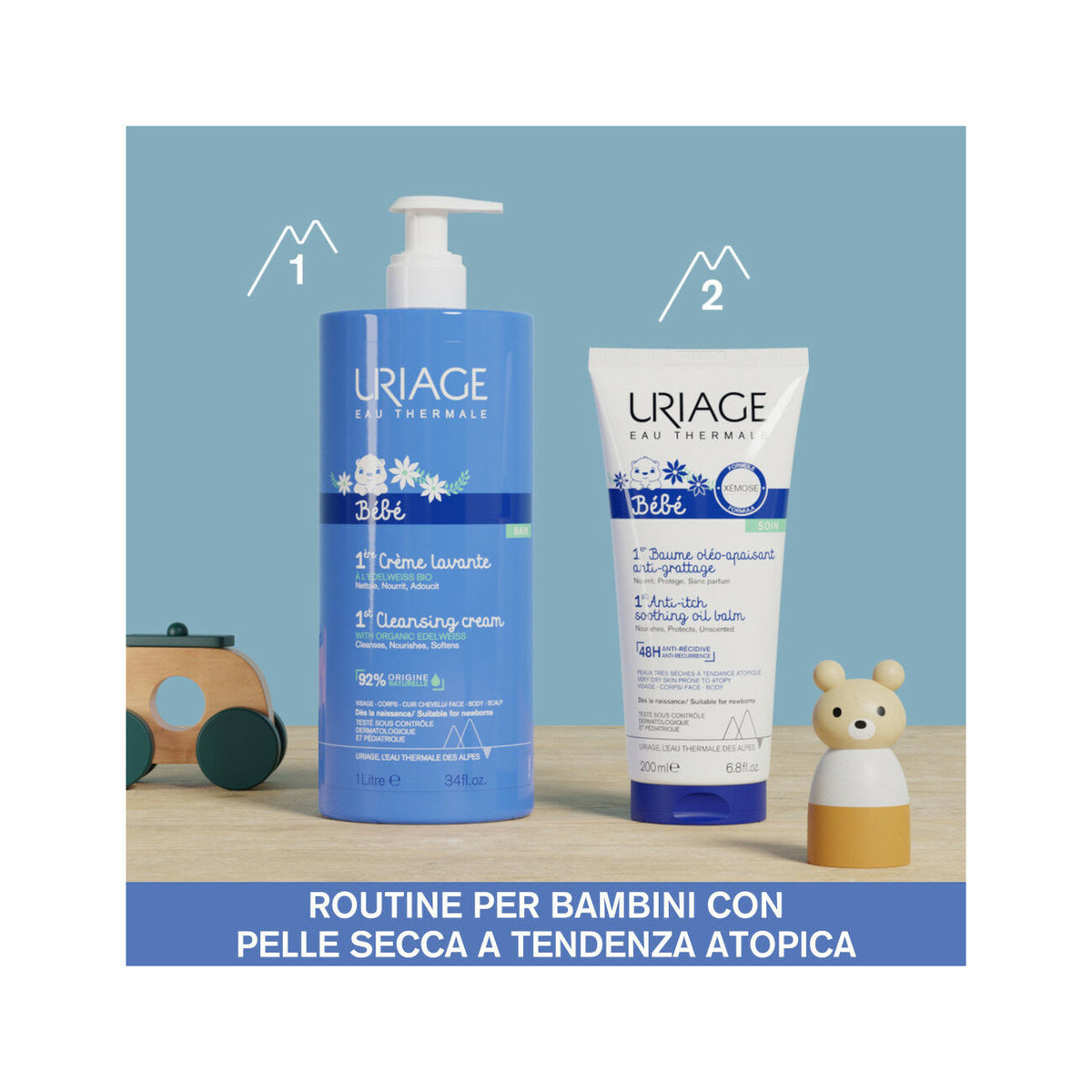 Uriage Premiere Balsamo-Olio Lenitivo Antiprurito Neonati 200ml-7