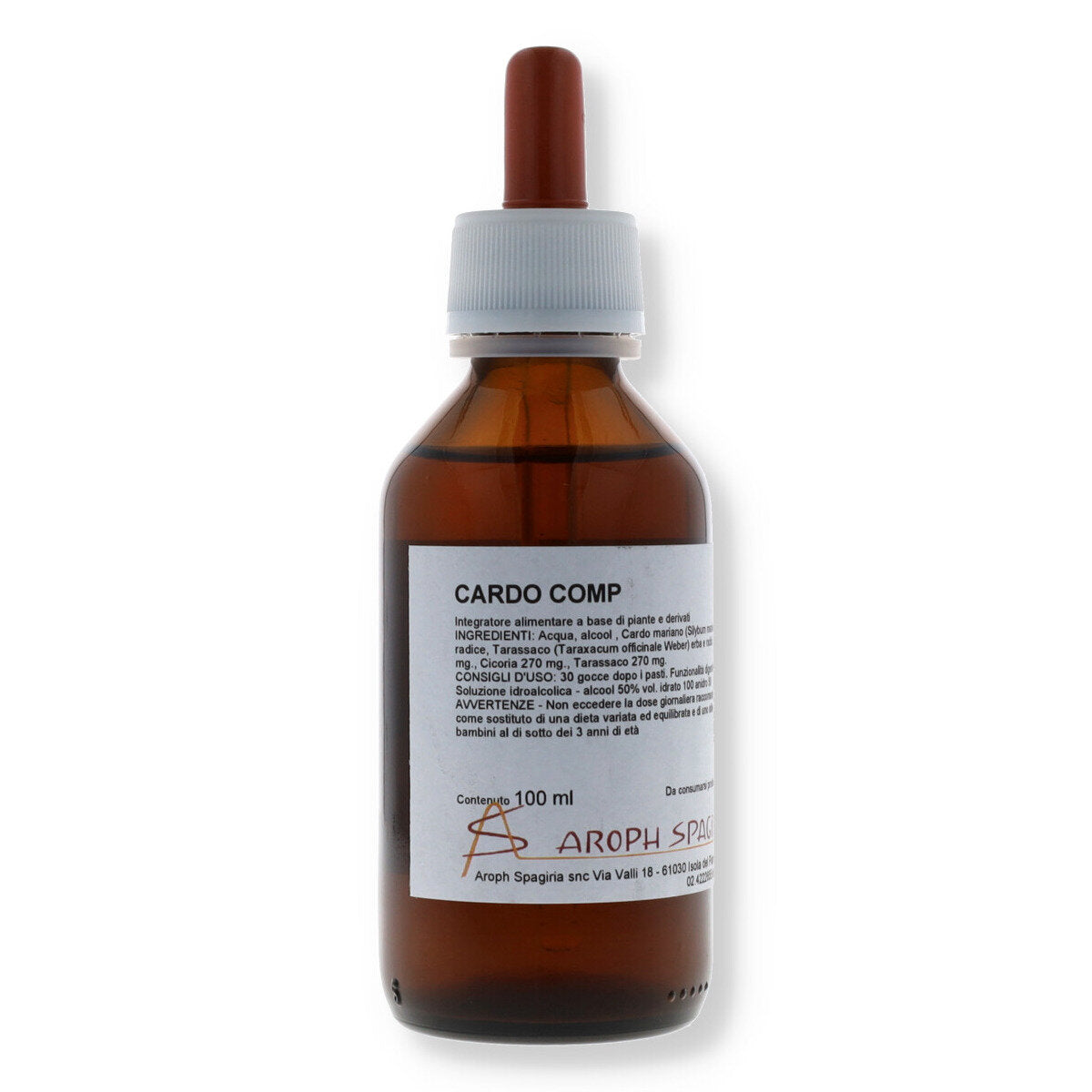 Aroph Spagiria Cardo Composto Soluzione Idroalcolica 100ml-1
