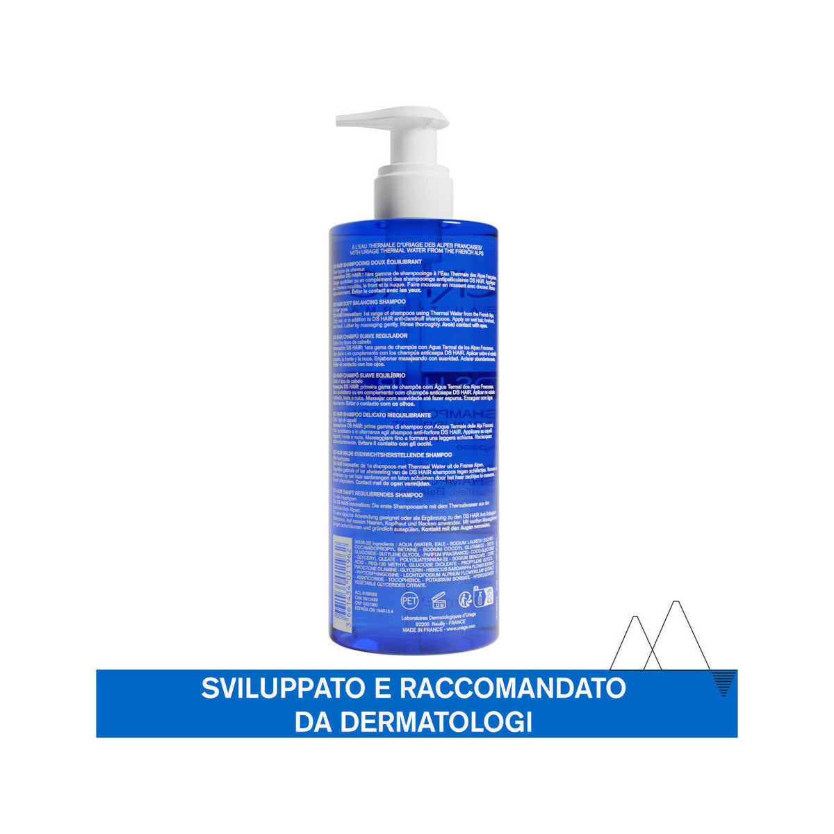 Uriage DS Hair Shampoo Delicato Riequilibrante 500ml-3