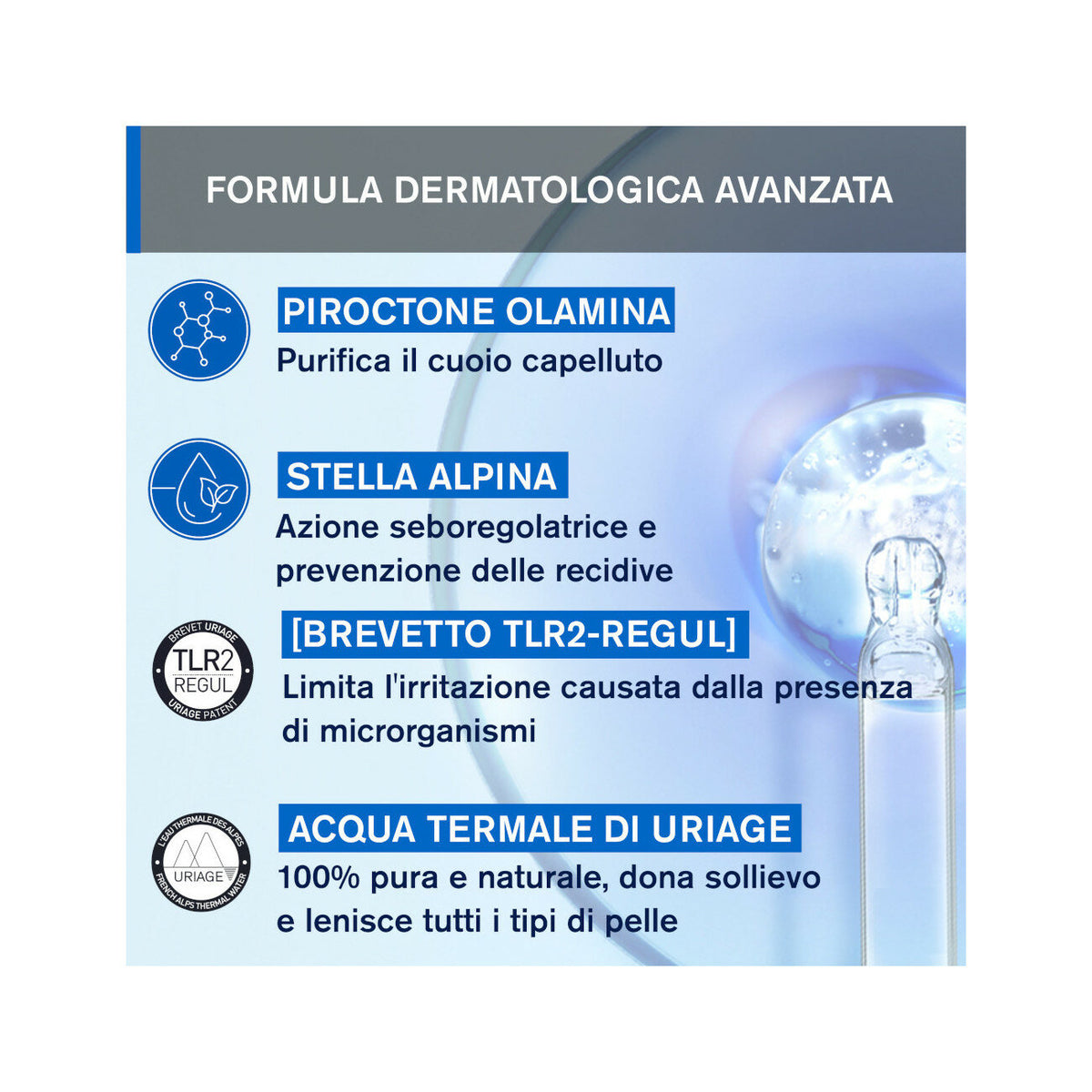 Uriage DS Hair Shampoo Delicato Riequilibrante 500ml-6