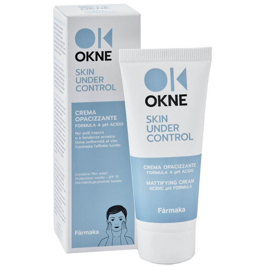 Okne Crema Opacizzante Pelle Acneica Viso 40 g-2