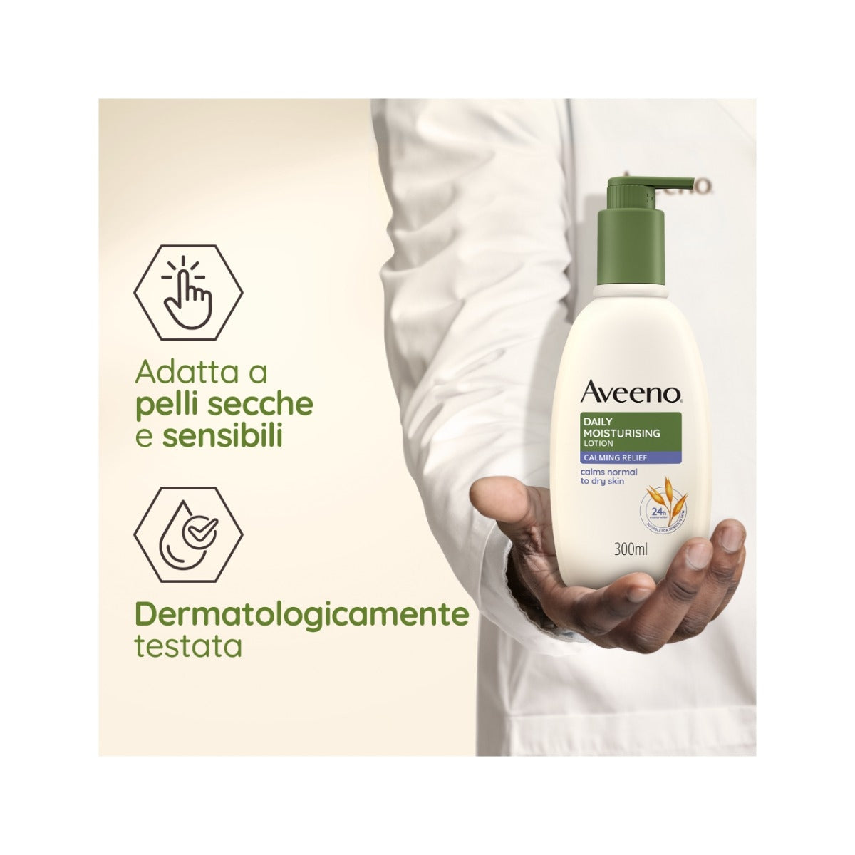 Aveeno Daily Moisturising Crema Idratante Corpo Lavanda 300ml-14
