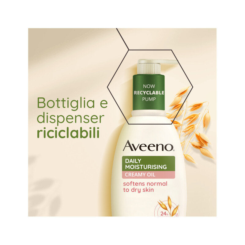 Aveeno Daily Moisturising Crema Olio Idratante 300ml-6