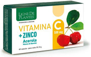 VITAMINA C 500MG+ZI/AC/BA60CPS-1