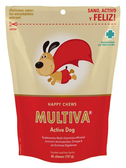 MULTIVA ACTIVE DOG 45CHEWS-1