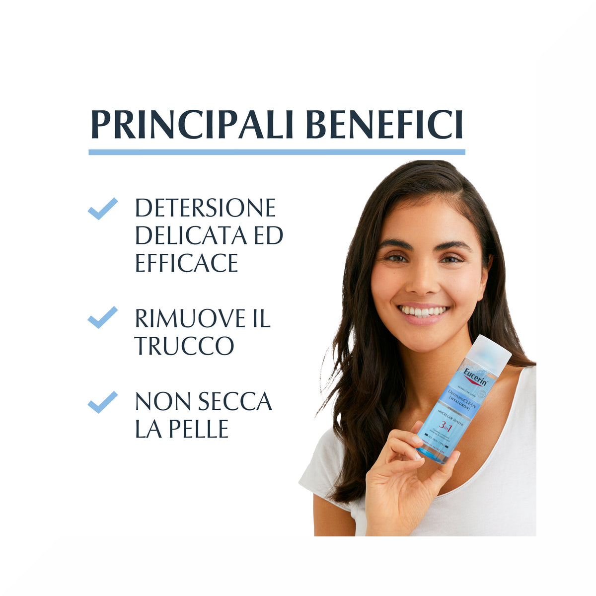 Eucerin DermatoClean Hyaluron Acqua Micellare 3in1 200ml-2