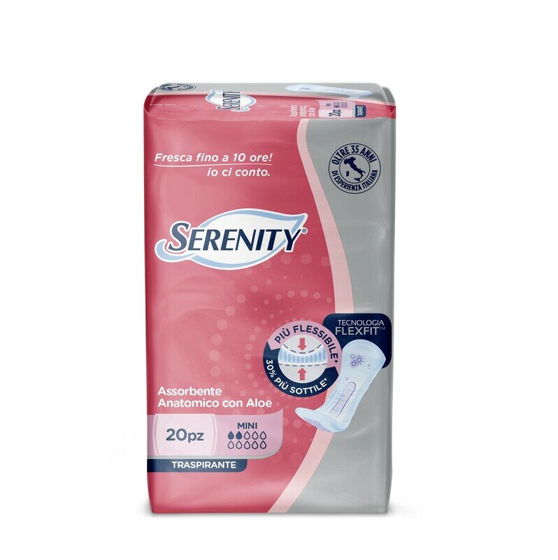 Serenity Assorbente Anatomico Mini 20 Pezzi-1