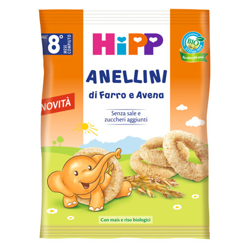 Hipp Bio Anellini Farro E Avena 30g-2