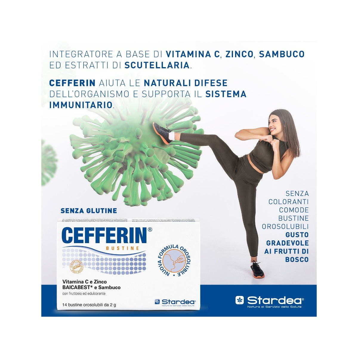 Stardea Cefferin per le difese immunitarie 14 bustine orosolubili-4