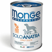 Monge Monoprotein Solo Anatra Cibo Umido Per Cani Adulti 400g-2