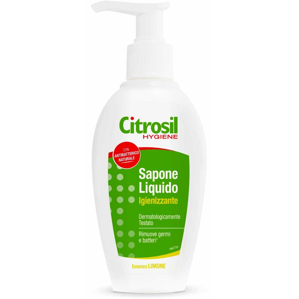 Citrosil Hygiene Sapone Liquido Igienizzante con antibatterico naturale essenza limone 250ml-2