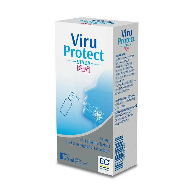 Eg Viru Protect utile in caso di raffreddore spray buccale da 20ml-2