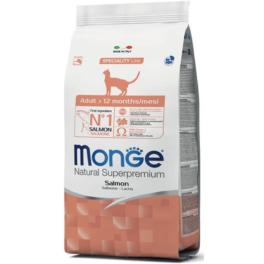 Monge Salmone Cibo Secco Gatti Adulti Sacco 400g-2