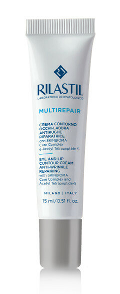 Rilastil Multirepair crema contorno occhi-labbra antirughe riparatrice 15ml-2