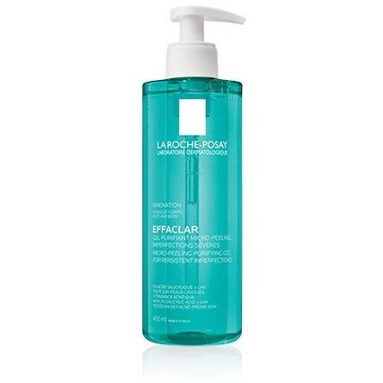 La Roche-Posay Effaclar Gel Purificante Micro Peeling detergente viso e corpo 400ml-2