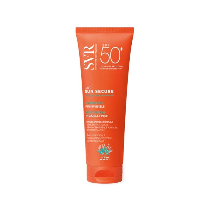 SVR Sun Secure Latte Solare Idratante SPF50+ biodegradabile 250ml-3