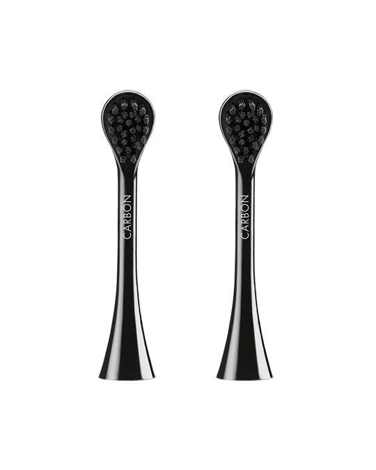 Curaden Hydrosonic Black Is White Testine Di Ricambio Biw Carbon-2