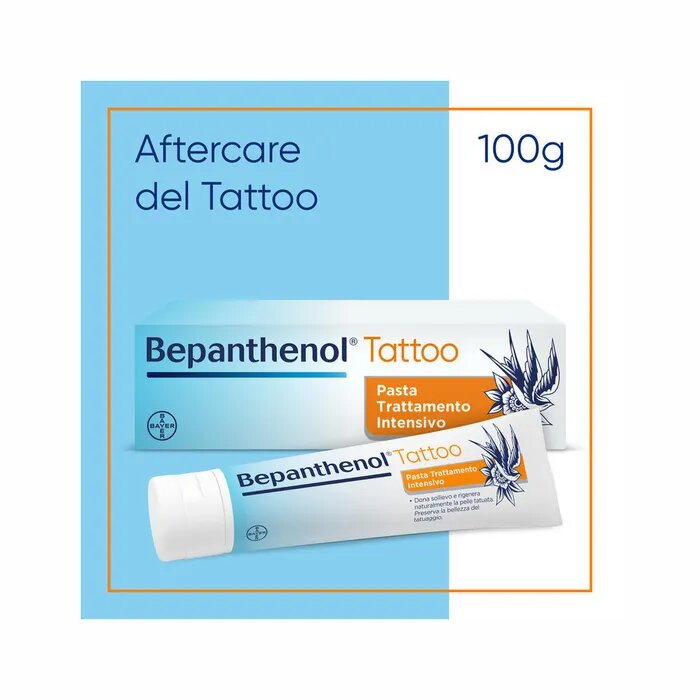 Bepanthenol Tattoo Pasta trattamento intensivo tatuaggio 100g-1