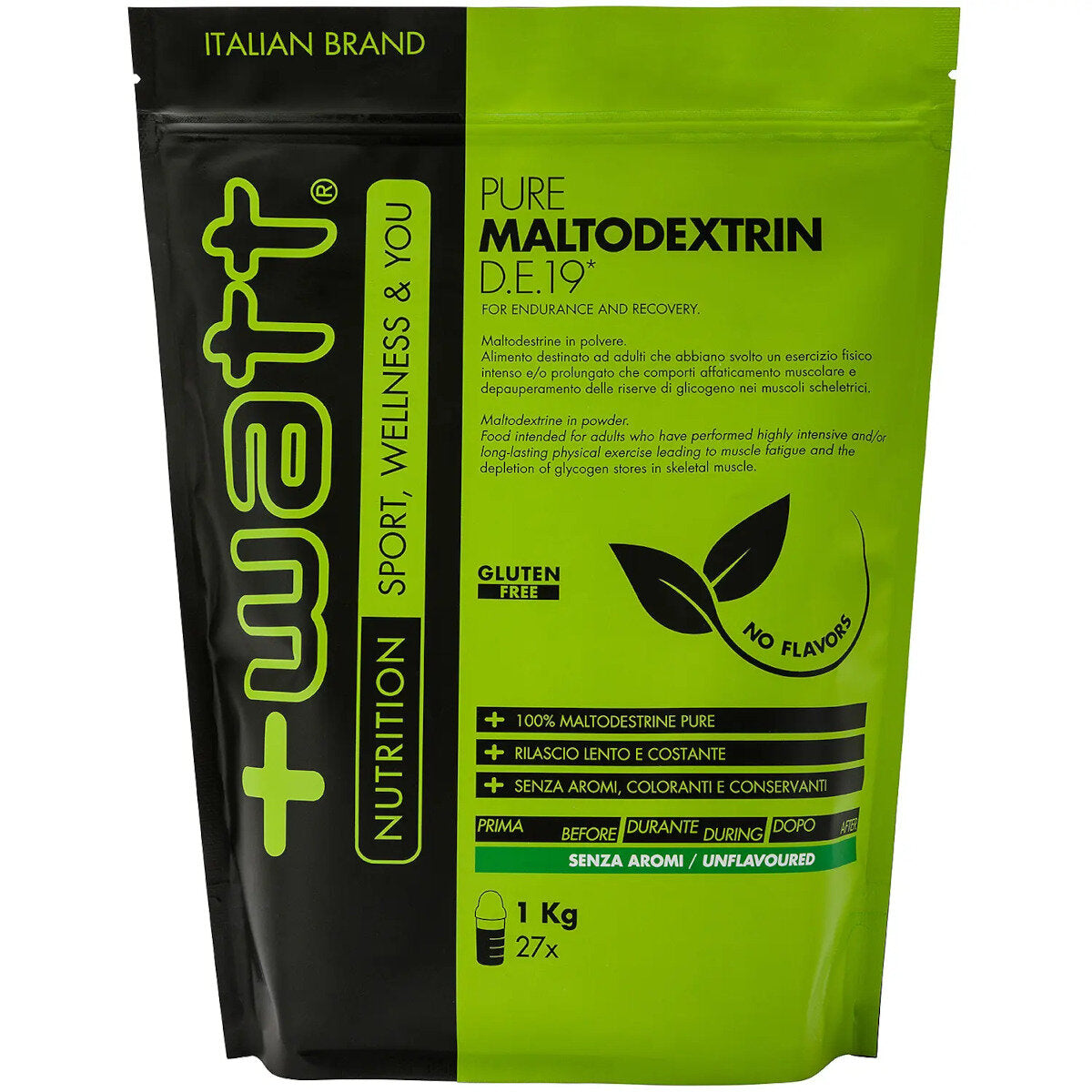 +Watt Pure Maltodextrin D.E. 19 Doypack 1kg-4
