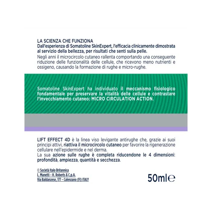 Somatoline SkinExpert Lift Effect 4D Crema Giorno Gel Filler Antirughe 50ml-14