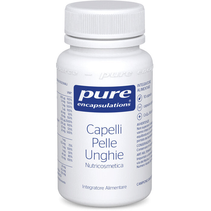 Pure Encapsulations Capelli Pelle Unghie 30 Capsule-2