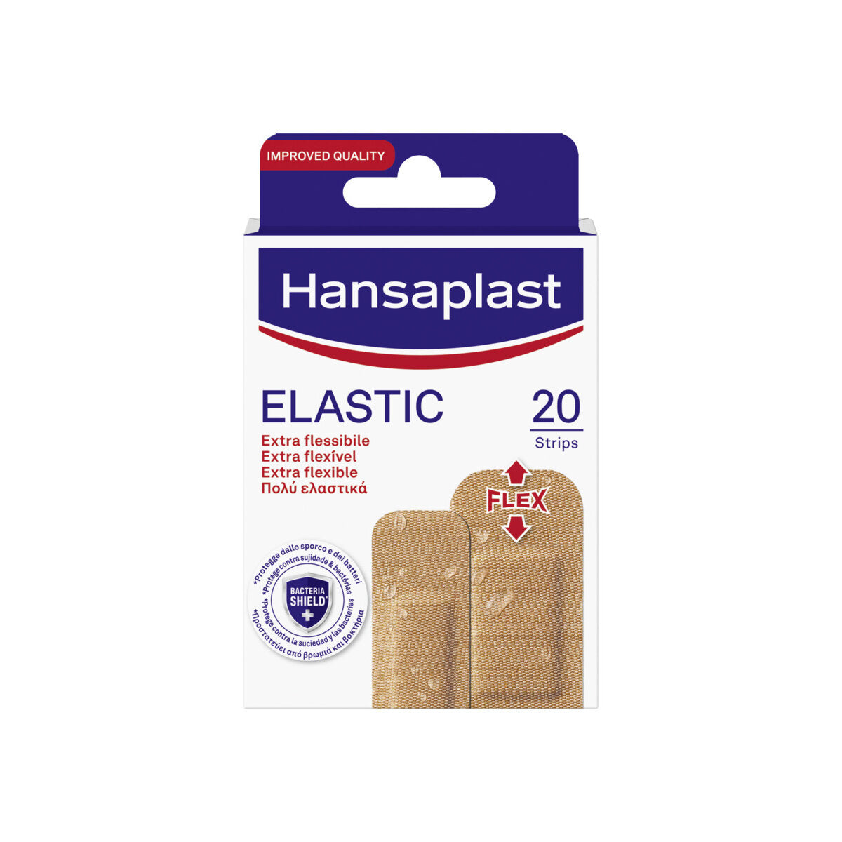 Hansaplast Cerotti Elastic Elastici E Flessibili Per Articolazioni 2 Formati 20 Pezzi-1