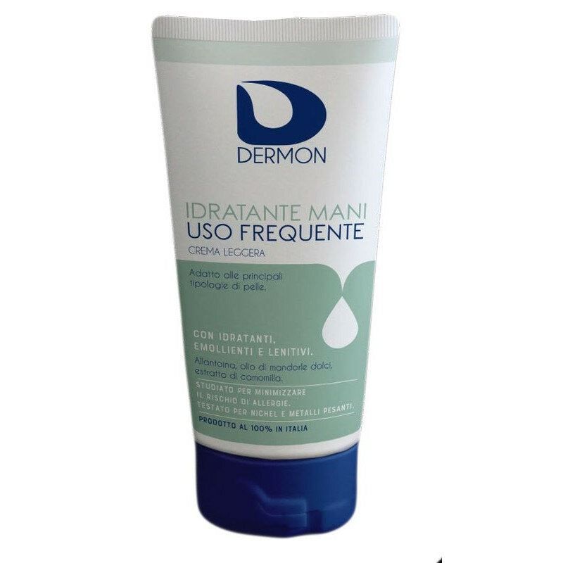 Dermon Crema leggera Idratante Mani per uso frequente 100ml-2