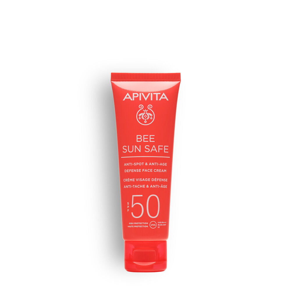 Apivita Bee Sun Safe crema viso SPF50 anti-macchia & anti-age 50ml-1