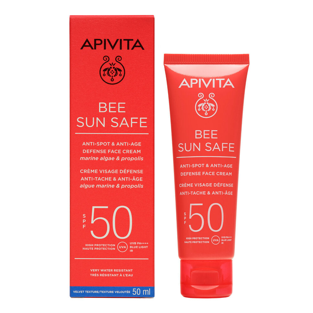 Apivita Bee Sun Safe crema viso SPF50 anti-macchia & anti-age 50ml-9