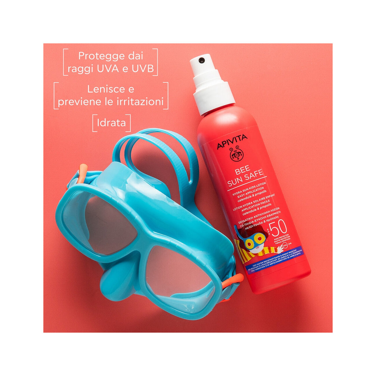 Apivita Bee Sun Safe Lozione Spray Hydra Sun Bambino SPF50 200ml-2